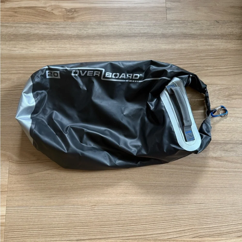 Black Waterproof Dry Bag 20l Overboard